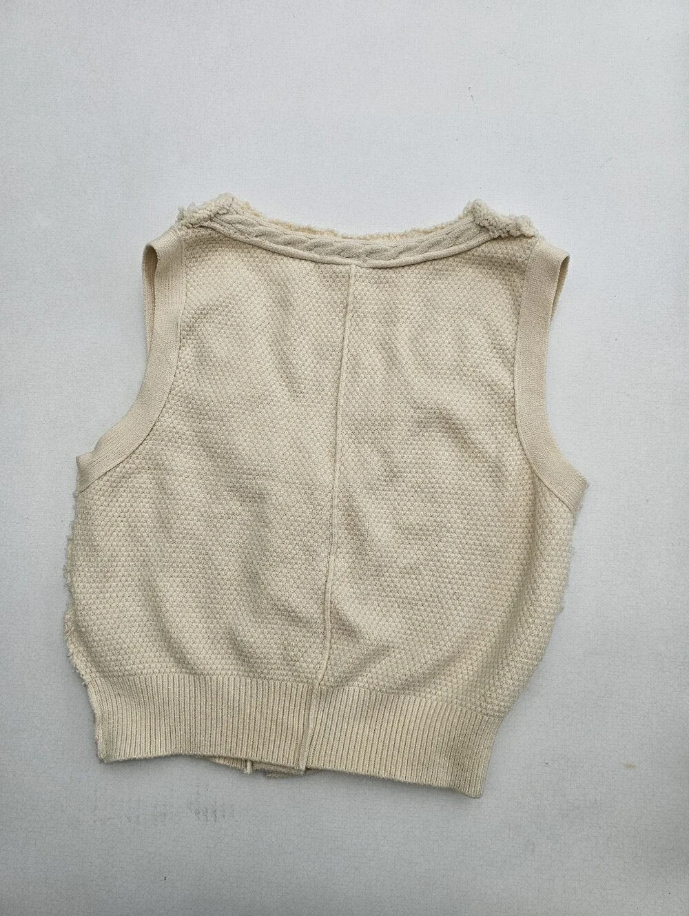 Free People Cable Knit Denson Sweater Vest - Picture 4 of 8